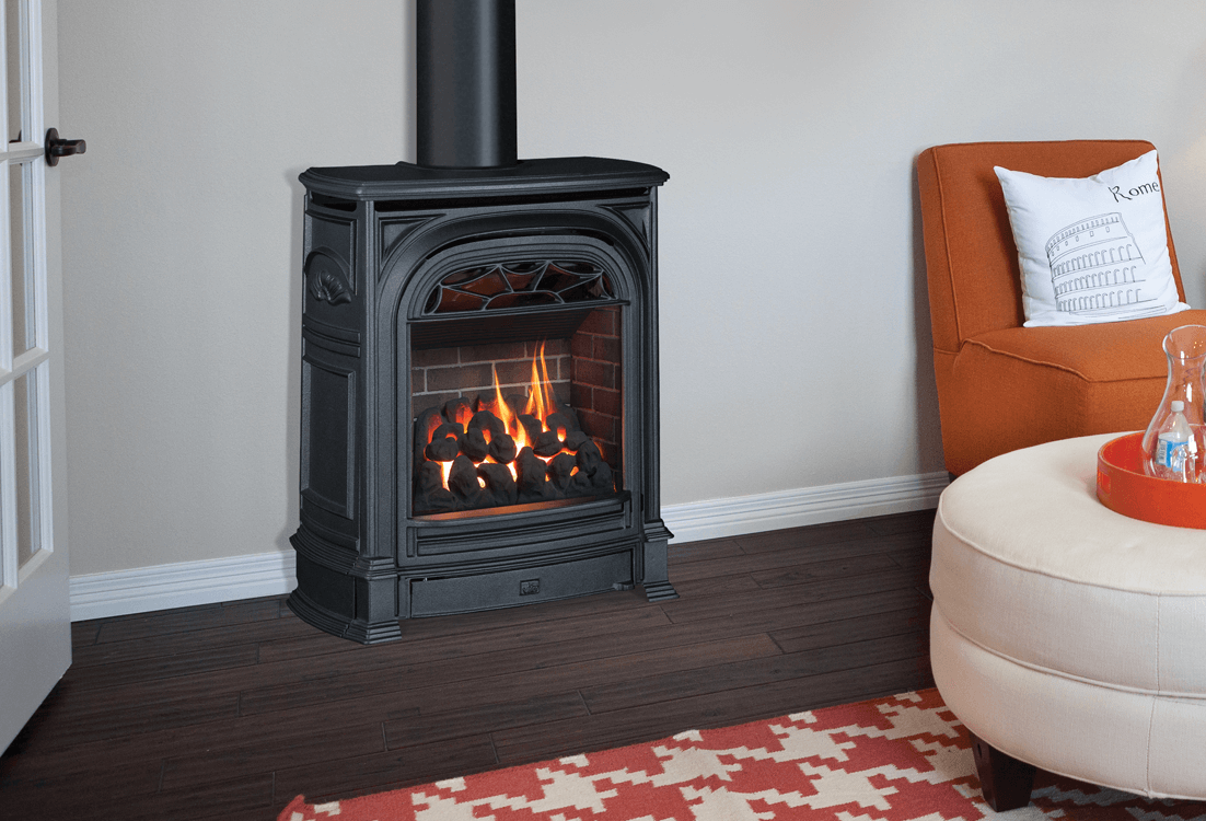 Linear Gas Fireplace >> Valor | Portrait President Freestanding Linear Gas Fireplace >> Valor | Portrait President Freestanding