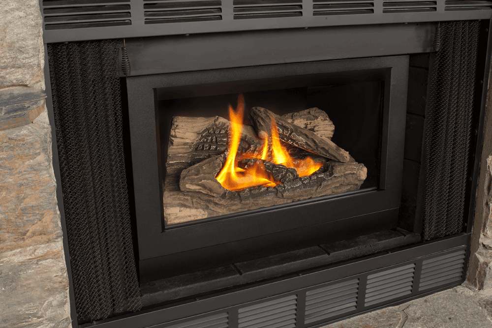 Ge Spectra Gas Stove Gas Log Insert For Existing Fireplace