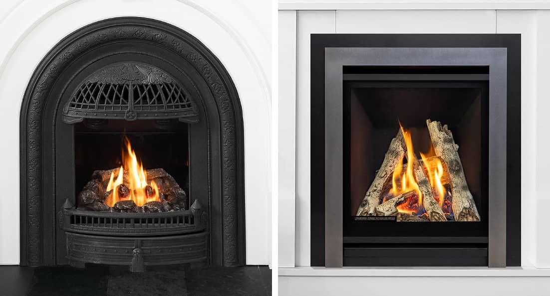 Valor Portrait/P2 gas fireplace brochure