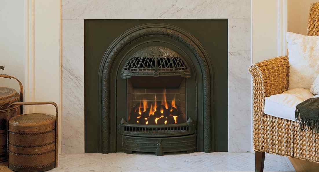 Portrait Gas Fireplace