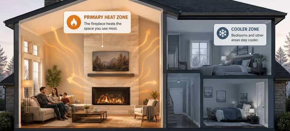 Gas Fireplace Efficiency