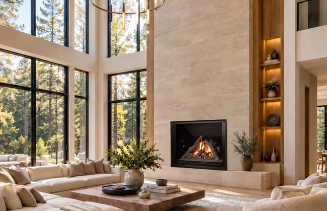 Fireplace sizing guide