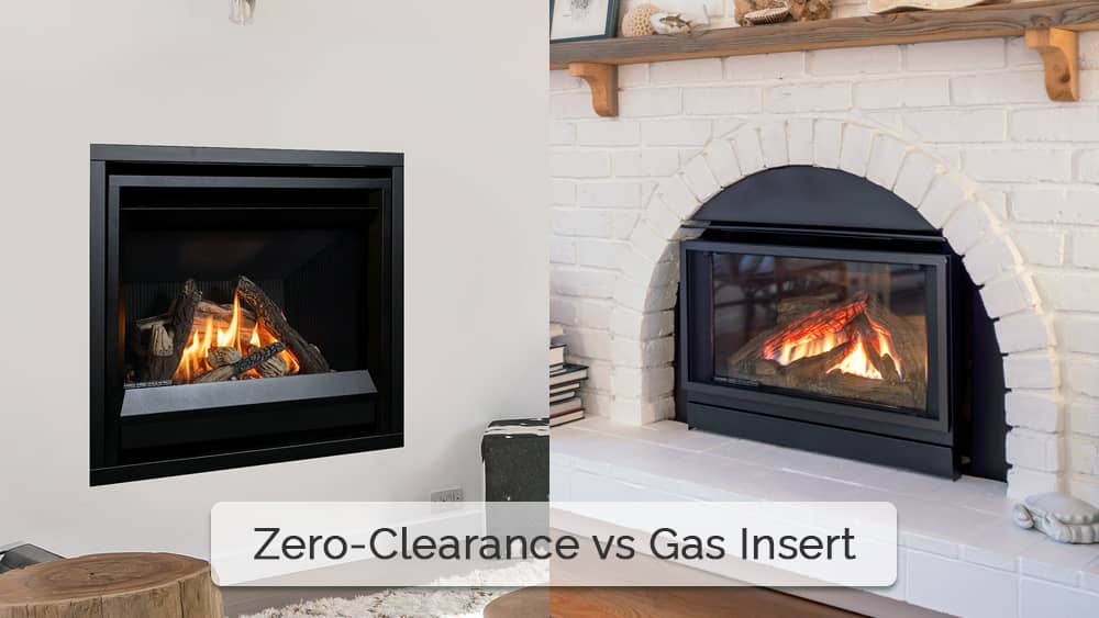 Gas Fireplace Inserts vs Zero-Clearance Gas Fireplaces