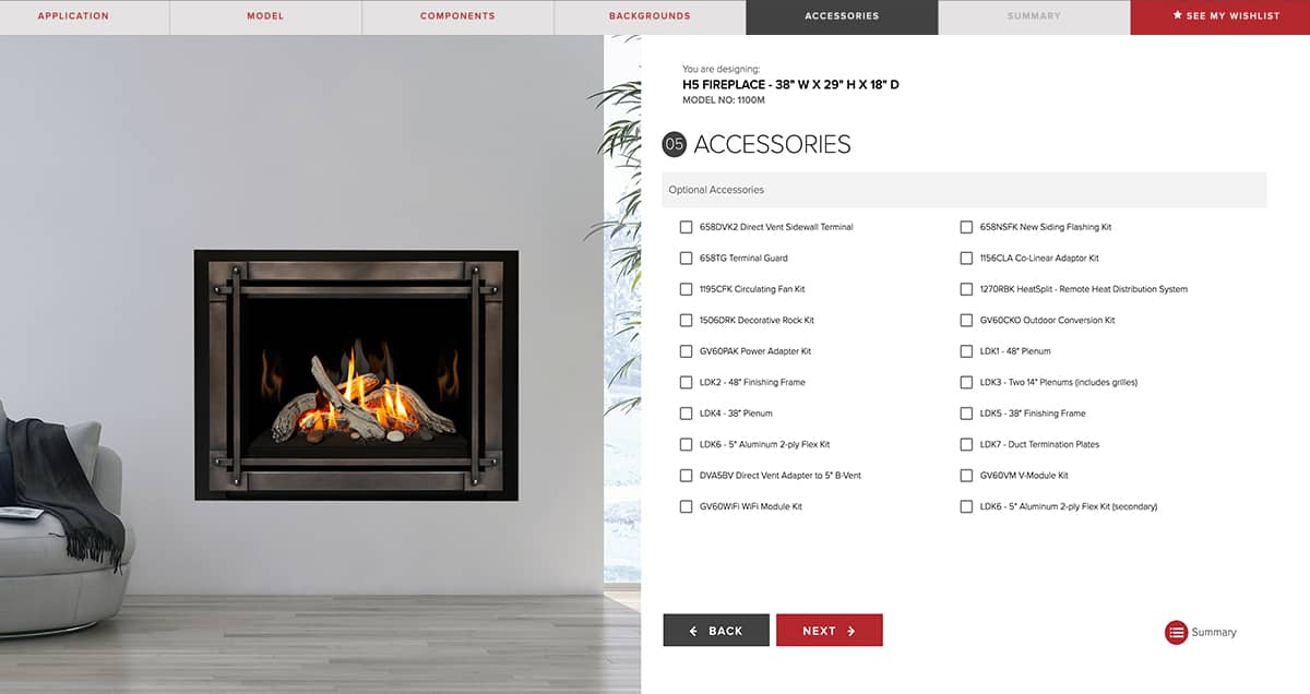 Customizing Your Valor Fireplace