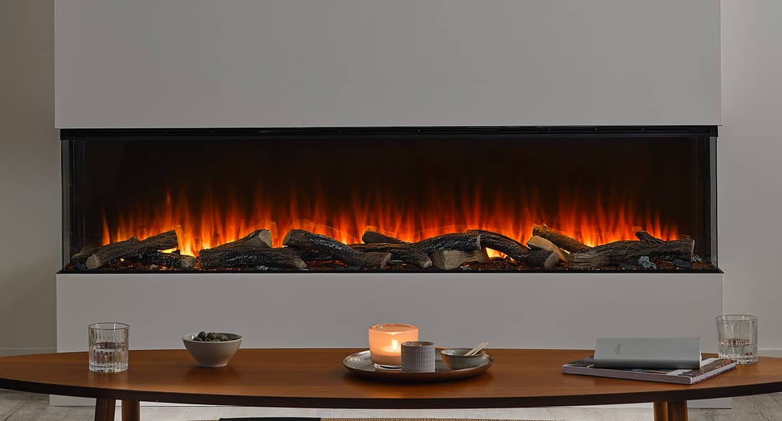 British Fires New Forest Electric Fireplaces