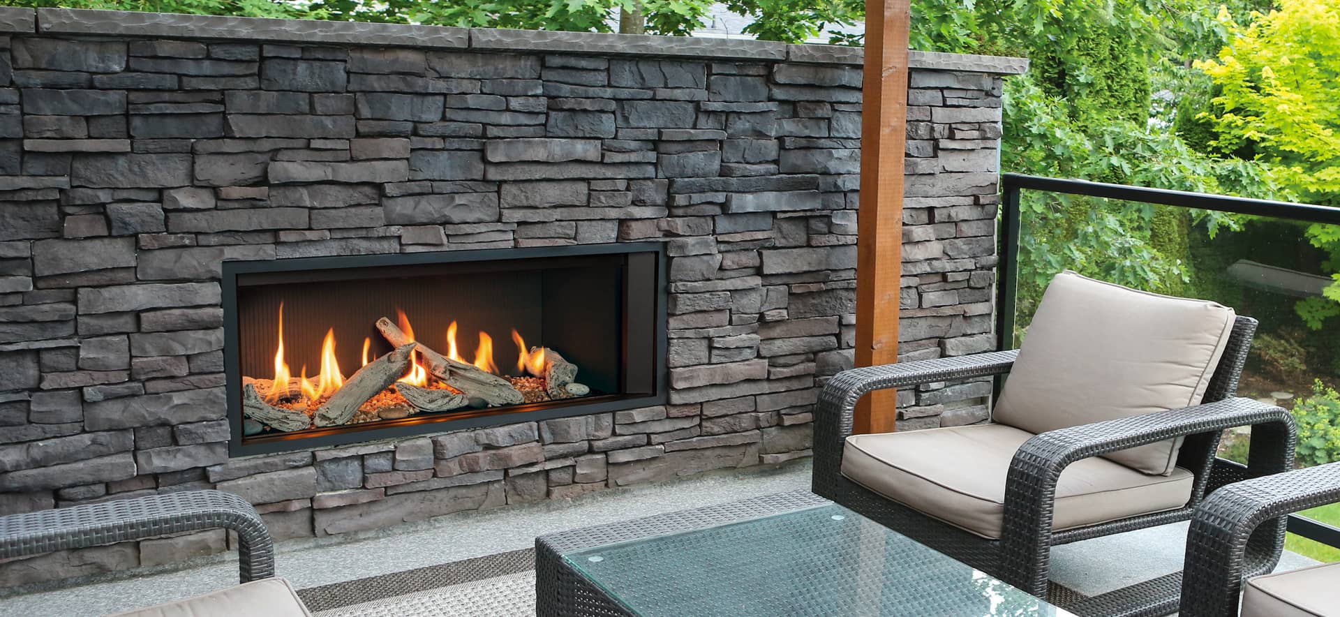 Valor Outdoor Gas Fireplaces